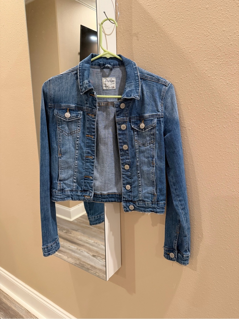 Papaya Girls Blue Denim Jean Jacket